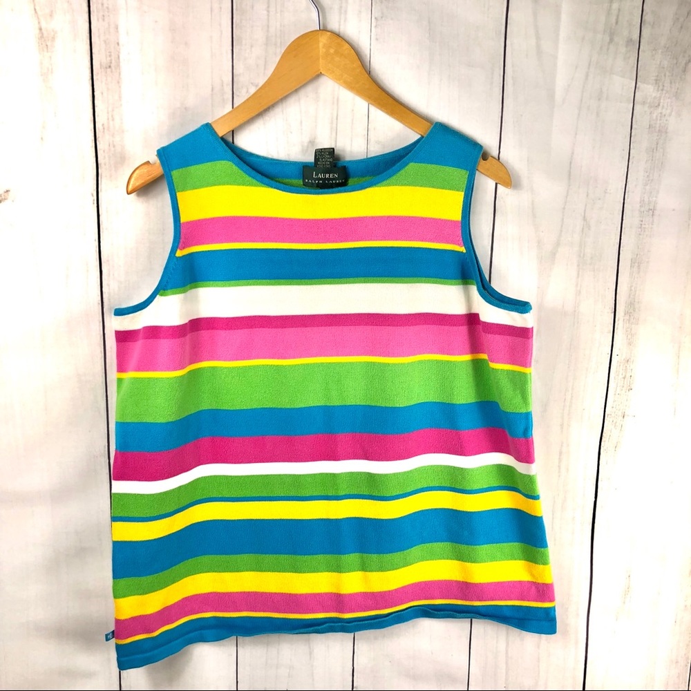Lauren byRalph Lauren Color Block Rainbow (h10